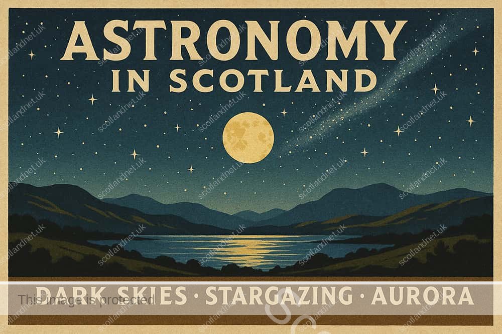 Astronomy in Scotland graphic
