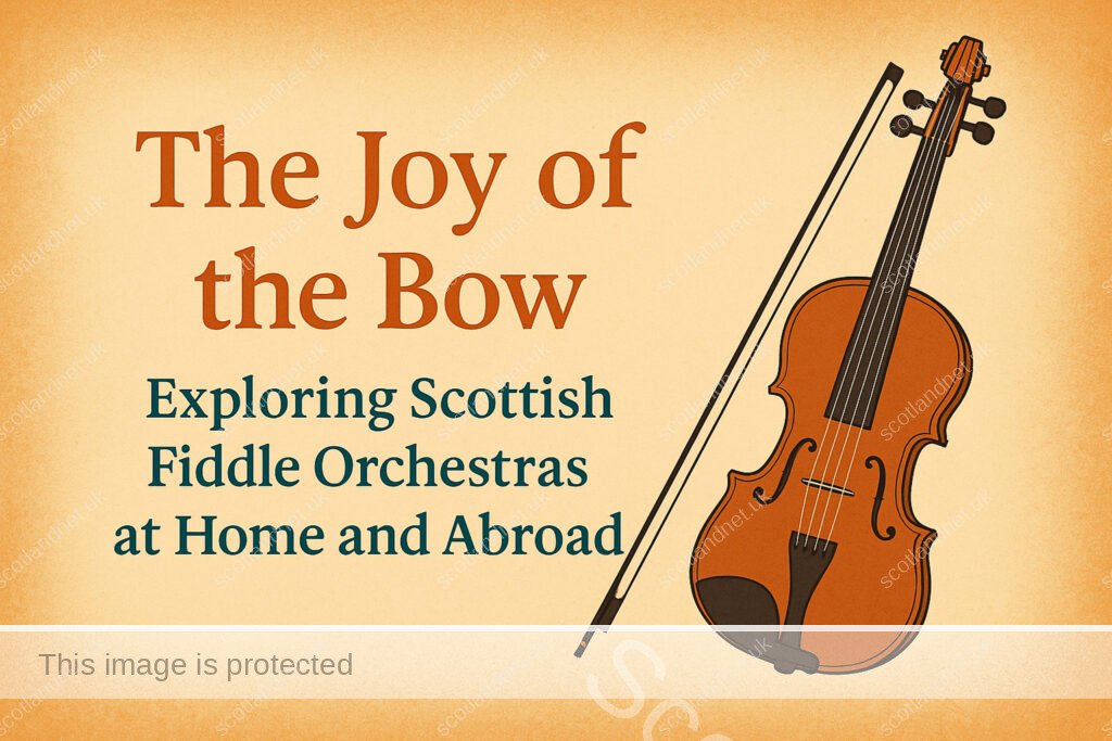 Joy of the Bow - Scottish Fiddle Orchestras graphic