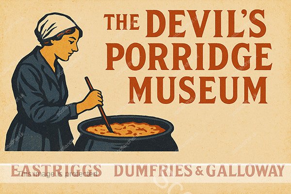 Devil's Porridge Museum graphic