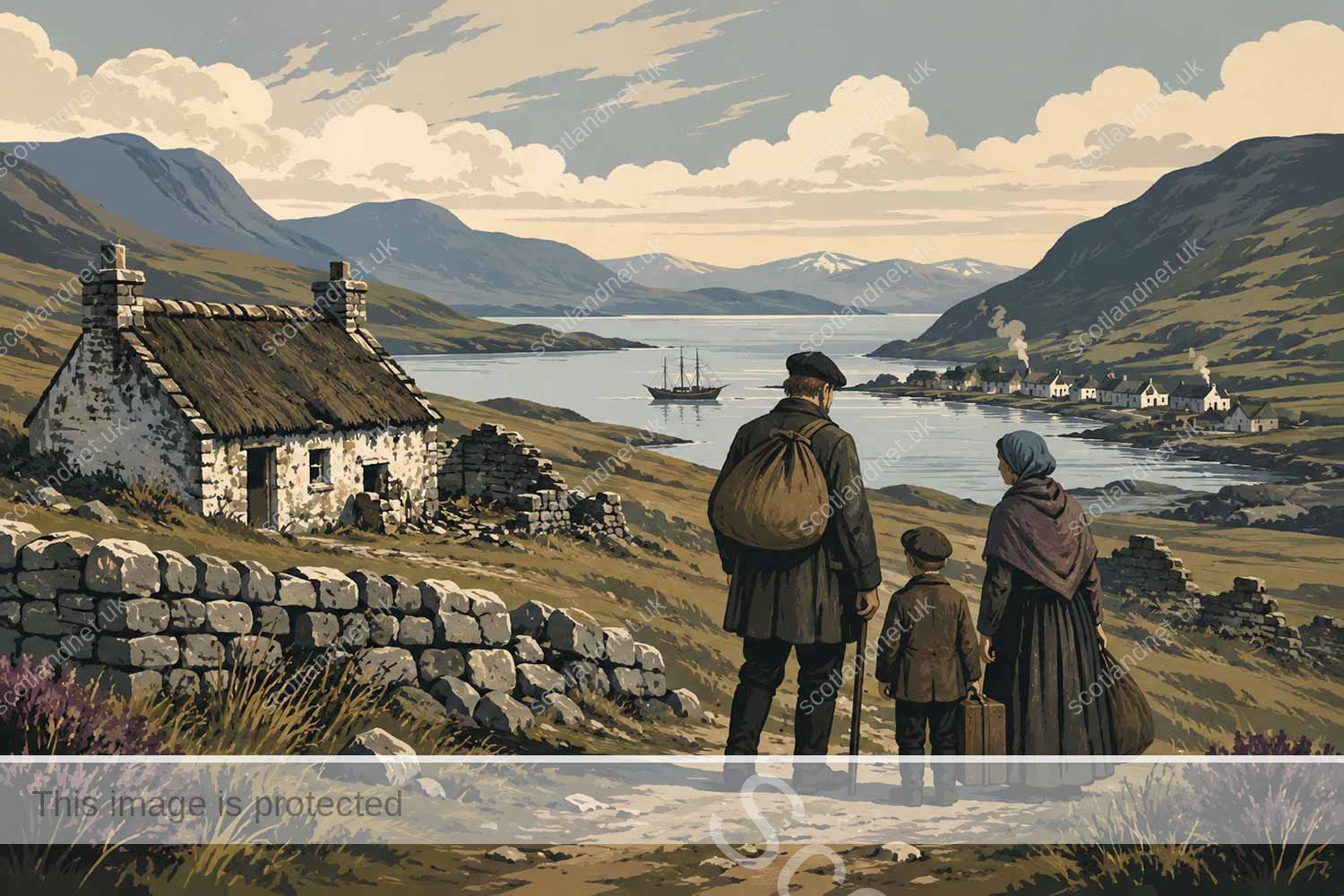 Highland Clearances graphic