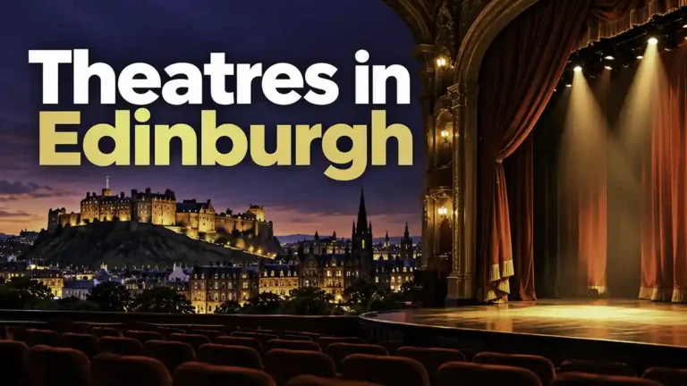 Theatres in Edinburgh graphic